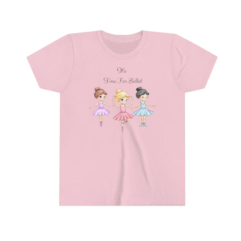 It’s Time For Ballet Kids Graphic Tee
