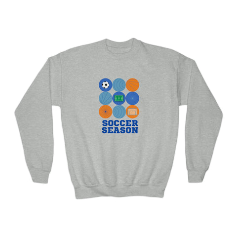 Soccer Season Icon Graphic Sweatshirt