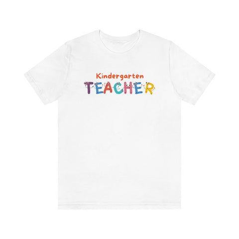 Kindergarten Teacher Friendly Letters Graphic T-Shirt