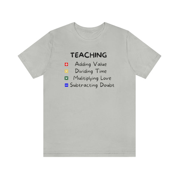 Teaching Principles Math Operations T-Shirt