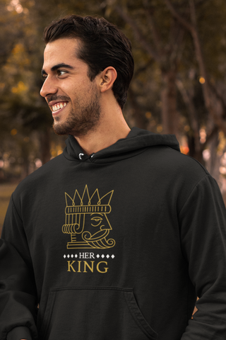 Her King Graphic Hoodie/His Queen Graphic Hoodie