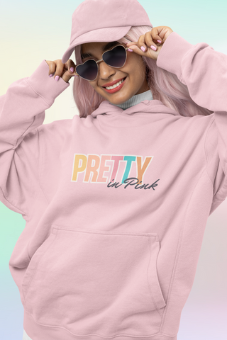 Pretty In Pink Graphic Hoodie