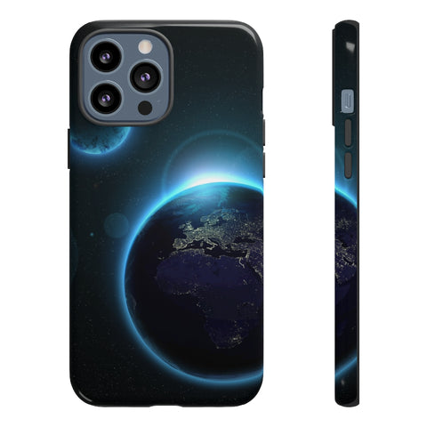Earth Glow Phone Case Black