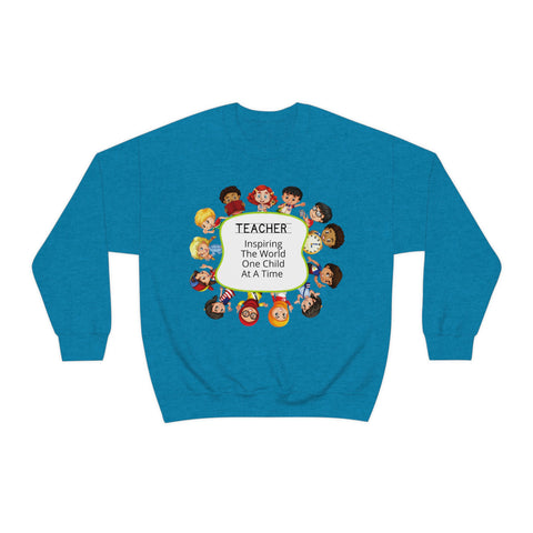 Teacher Inspiring Children Graphic Sweatshirt