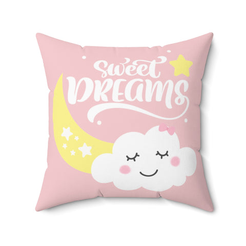 Sweet Dreams Room Décor Accent Throw Pillow