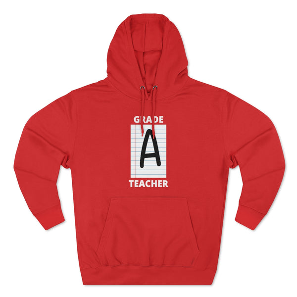 Grade A Teacher Graphic Hoodie