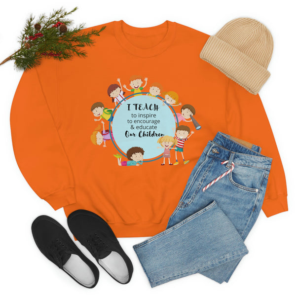 I Teach Children Graphic Sweatshirt
