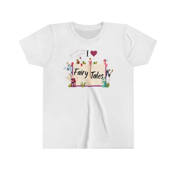 I Love Fairy Tales Kids Graphic Tee