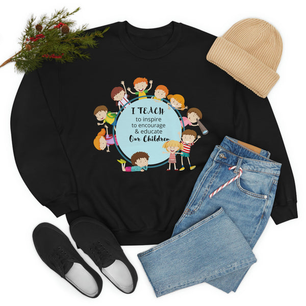 I Teach Children Graphic Sweatshirt