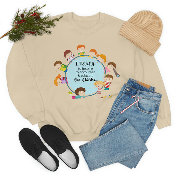 I Teach Children Graphic Sweatshirt