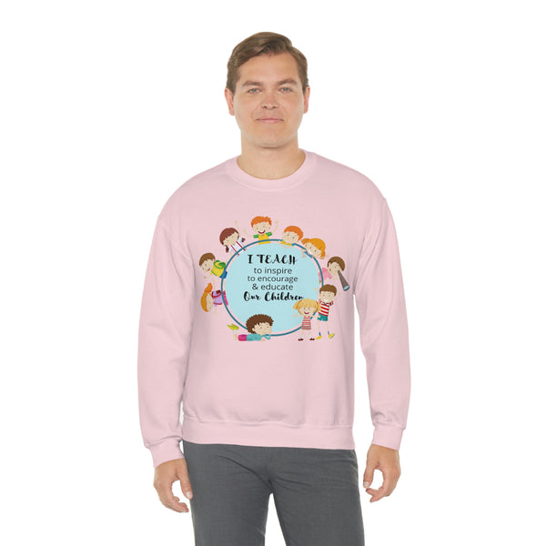 I Teach Children Graphic Sweatshirt