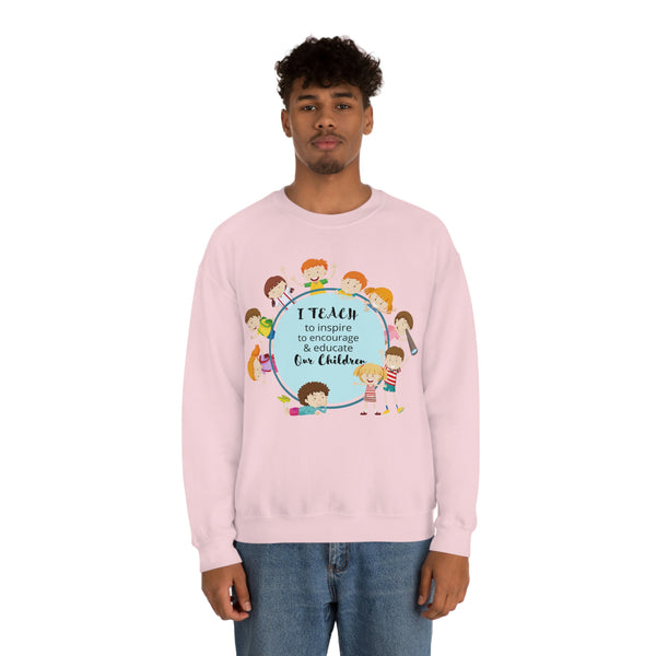 I Teach Children Graphic Sweatshirt