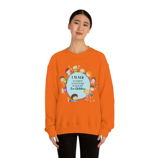 I Teach Children Graphic Sweatshirt