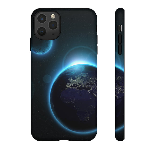 Earth Glow Phone Case Black