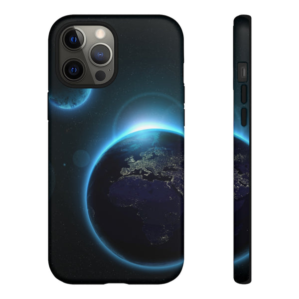 Earth Glow Phone Case Black
