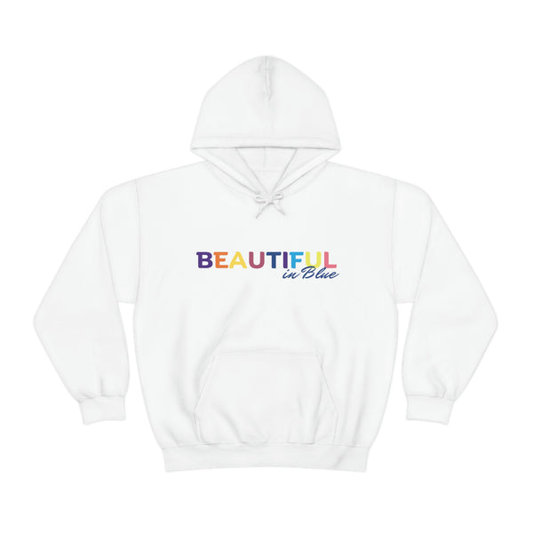 Beautiful In Blue Graphic Hoodie