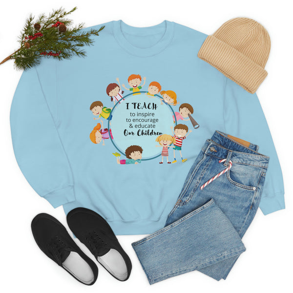 I Teach Children Graphic Sweatshirt