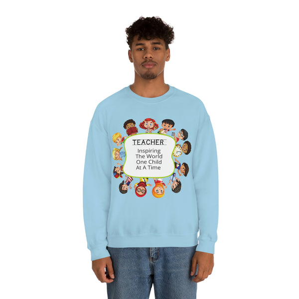 Teacher Inspiring Children Graphic Sweatshirt