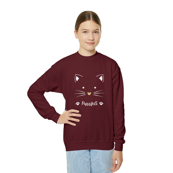 Purrfect Kitten Kids Sweatshirt