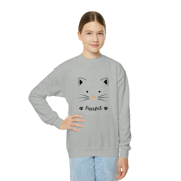 Purrfect Kitten Kids Sweatshirt