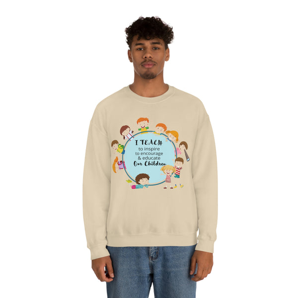 I Teach Children Graphic Sweatshirt