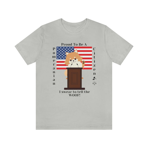 Proud To Be A Pomeranian Graphic T-Shirt