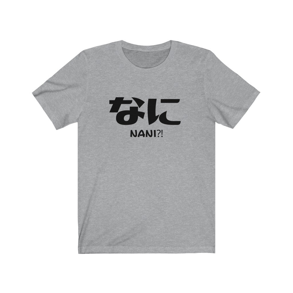 NANI Japanese Script Anime Graphic T-Shirt
