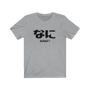 NANI Japanese Script Anime Graphic T-Shirt
