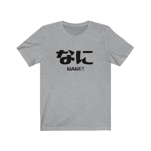 NANI Japanese Script Anime Graphic T-Shirt