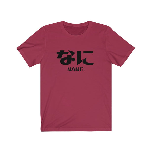 NANI Japanese Script Anime Graphic T-Shirt