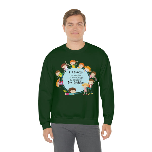 I Teach Children Graphic Sweatshirt