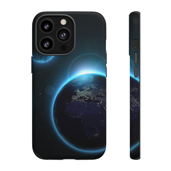 Earth Glow Phone Case Black