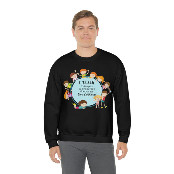 I Teach Children Graphic Sweatshirt