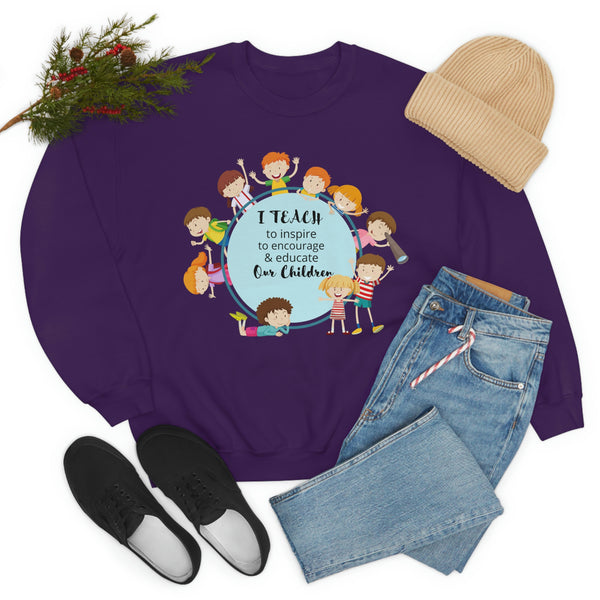 I Teach Children Graphic Sweatshirt