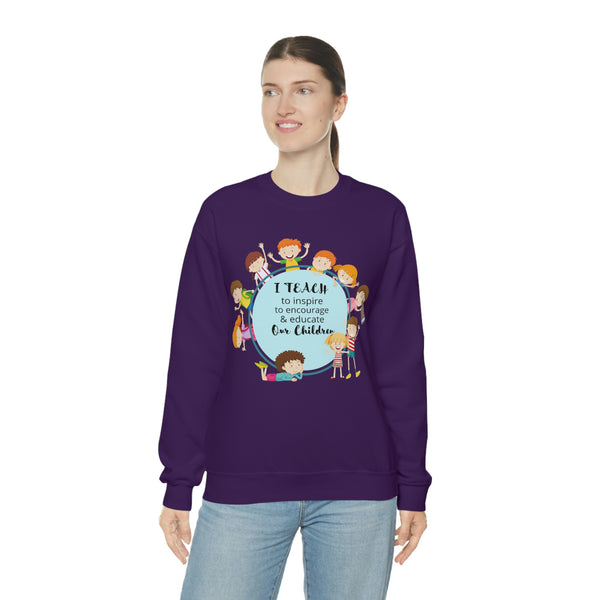 I Teach Children Graphic Sweatshirt