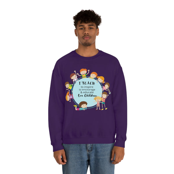 I Teach Children Graphic Sweatshirt