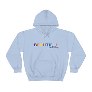 Beautiful In Blue Graphic Hoodie