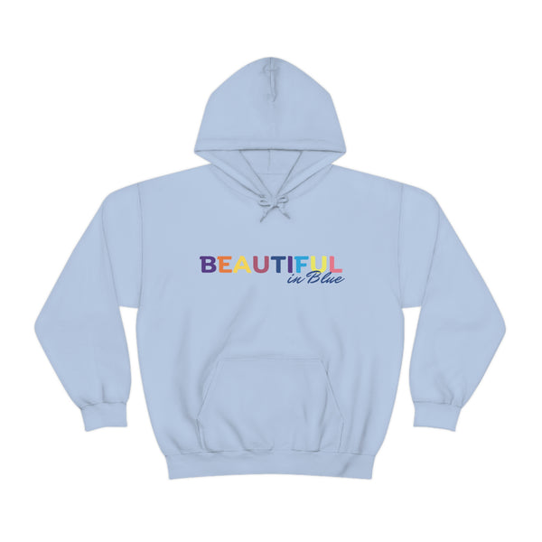 Beautiful In Blue Graphic Hoodie