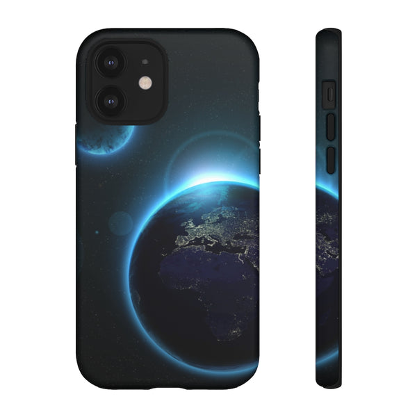Earth Glow Phone Case Black