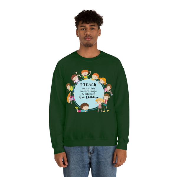 I Teach Children Graphic Sweatshirt