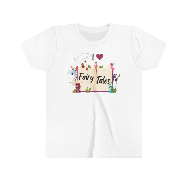 I Love Fairy Tales Kids Graphic Tee