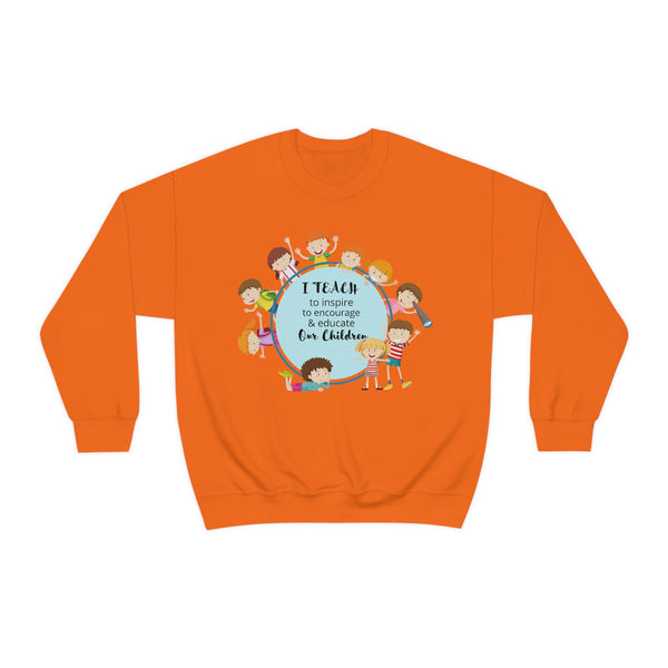 I Teach Children Graphic Sweatshirt