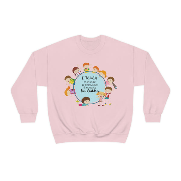 I Teach Children Graphic Sweatshirt