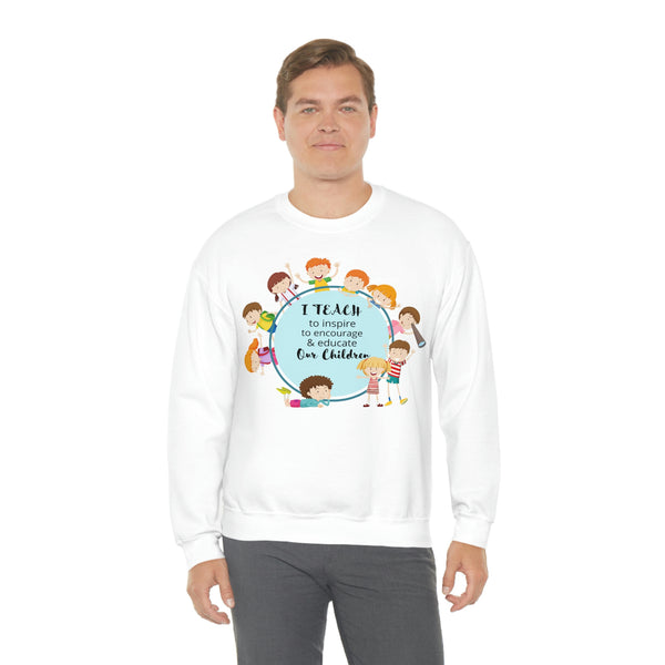 I Teach Children Graphic Sweatshirt