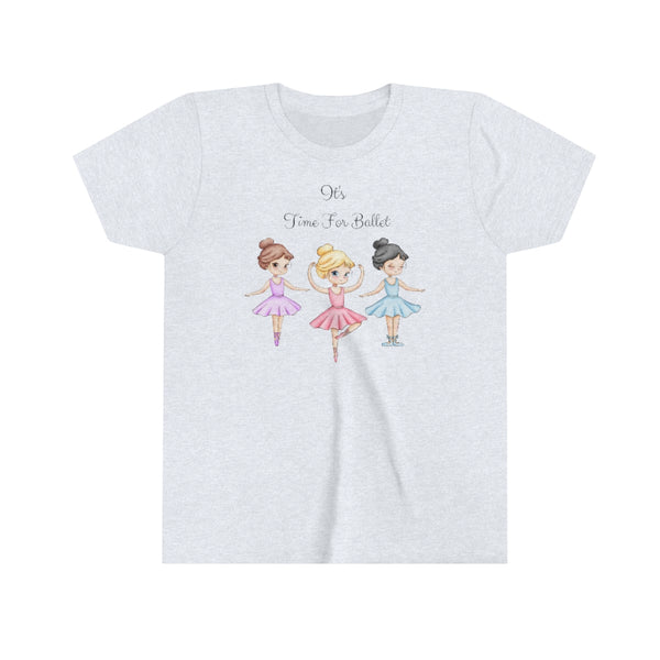 It’s Time For Ballet Kids Graphic Tee