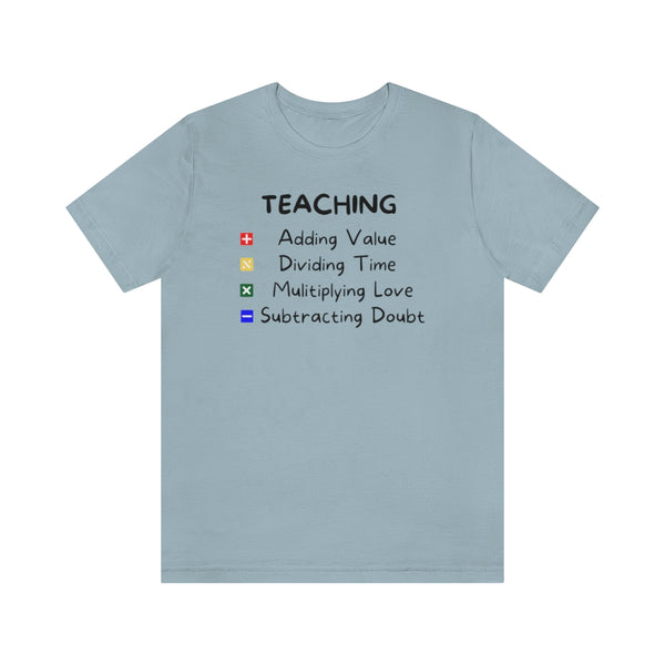 Teaching Principles Math Operations T-Shirt