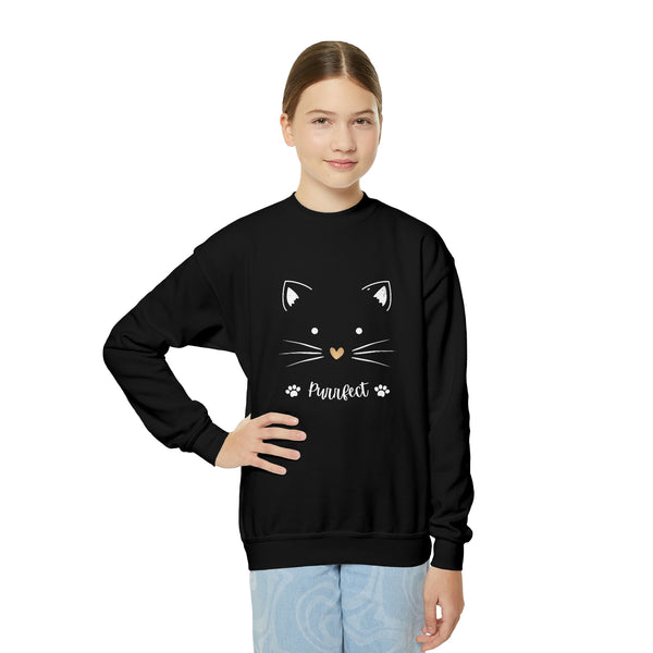 Purrfect Kitten Kids Sweatshirt