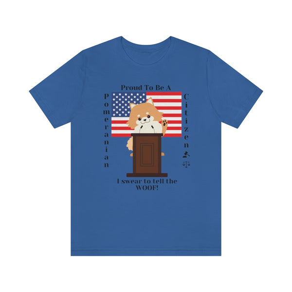 Proud To Be A Pomeranian Graphic T-Shirt