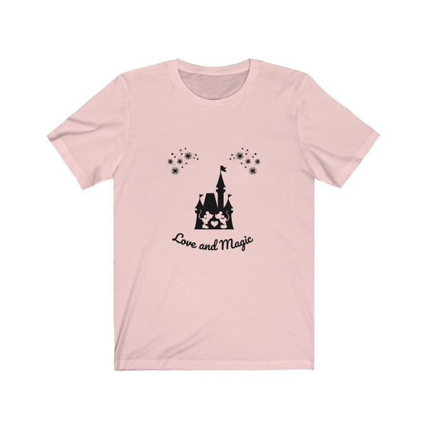 Love and Magic Disney Castle Graphic T-Shirt