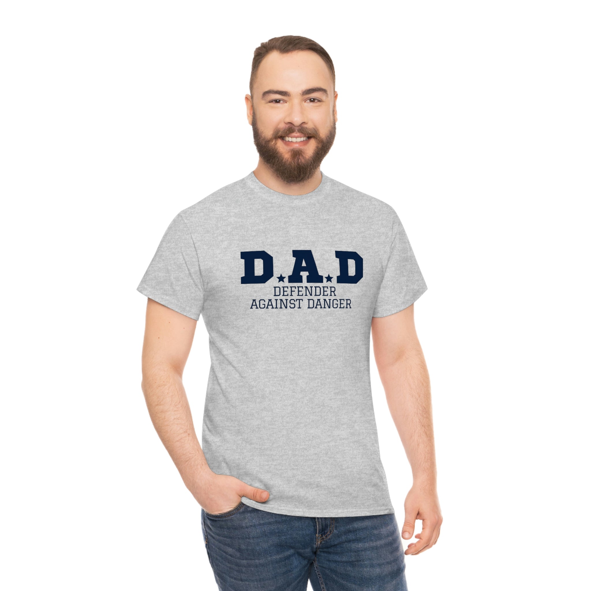 DAD Defender Against Danger Graphic T-Shirt